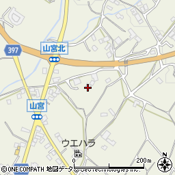 静岡県富士宮市山宮389周辺の地図