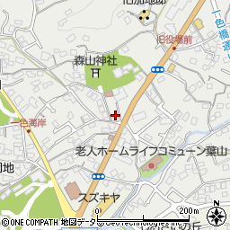 神奈川県三浦郡葉山町一色2149周辺の地図