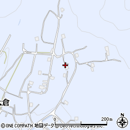 京都府京丹波町（船井郡）大倉（東垣内）周辺の地図