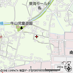 愛知県春日井市牛山町2527周辺の地図