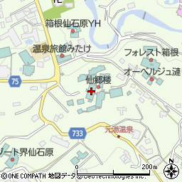 仙郷楼周辺の地図