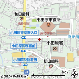 小田原・足柄地域労働者福祉協議会周辺の地図