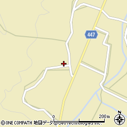 長野県下伊那郡売木村1792周辺の地図