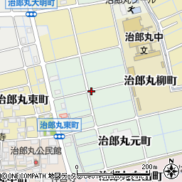 愛知県稲沢市治郎丸椿町周辺の地図