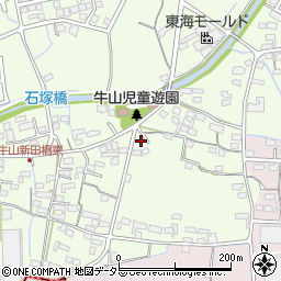 愛知県春日井市牛山町2568周辺の地図