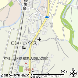 静岡県御殿場市中山205周辺の地図