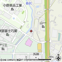 静岡県富士宮市山宮2226周辺の地図