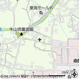 愛知県春日井市牛山町2538周辺の地図