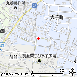 愛知県春日井市大手町1007周辺の地図