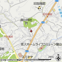 神奈川県三浦郡葉山町一色2149-8周辺の地図