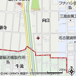 愛知県小牧市藤島町向江99周辺の地図