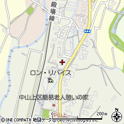 静岡県御殿場市中山42周辺の地図