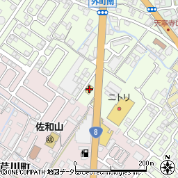 くら寿司彦根店周辺の地図