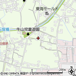 愛知県春日井市牛山町2548-4周辺の地図