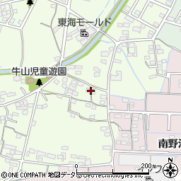 愛知県春日井市牛山町2535周辺の地図