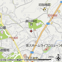 神奈川県三浦郡葉山町一色2147周辺の地図
