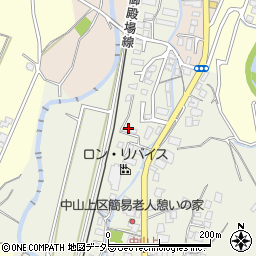 静岡県御殿場市中山39周辺の地図