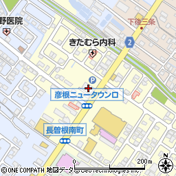 関西みらい銀行　彦根住宅ローンセンター周辺の地図