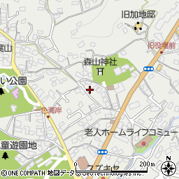 神奈川県三浦郡葉山町一色2147-8周辺の地図