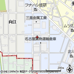 愛知県小牧市多気西町27周辺の地図