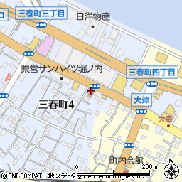 横須賀市中央消防署三春町出張所周辺の地図