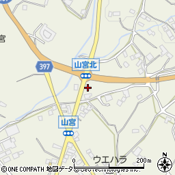静岡県富士宮市山宮395周辺の地図