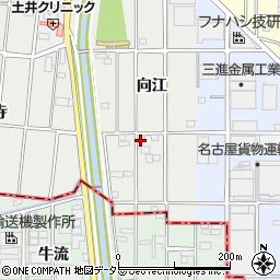 愛知県小牧市藤島町向江94周辺の地図