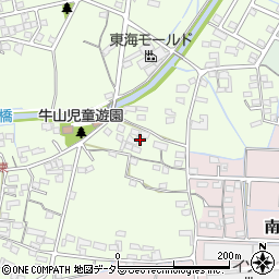 愛知県春日井市牛山町2537周辺の地図