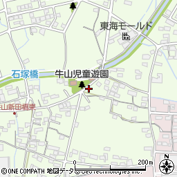 愛知県春日井市牛山町2543周辺の地図