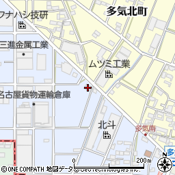 愛知県小牧市多気西町90周辺の地図