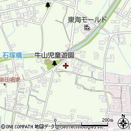 愛知県春日井市牛山町2542周辺の地図