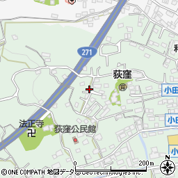 神奈川県小田原市荻窪693周辺の地図