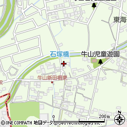 愛知県春日井市牛山町2591周辺の地図