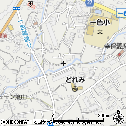 神奈川県三浦郡葉山町一色1123-28周辺の地図