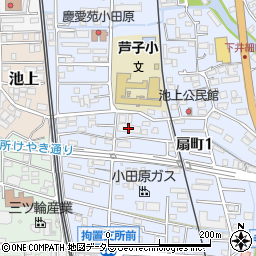 モナーク小田原パークサイド周辺の地図