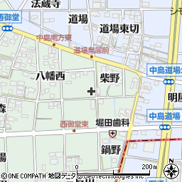 愛知県一宮市萩原町西御堂八幡西65-1周辺の地図