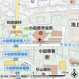 小田原市消防署荻窪出張所周辺の地図