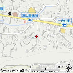 神奈川県三浦郡葉山町一色637-8周辺の地図