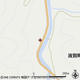 兵庫県宍粟市波賀町鹿伏206周辺の地図