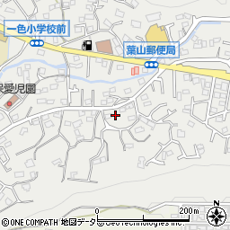 神奈川県三浦郡葉山町一色778周辺の地図