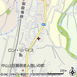 静岡県御殿場市中山210周辺の地図