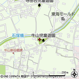 愛知県春日井市牛山町2356周辺の地図