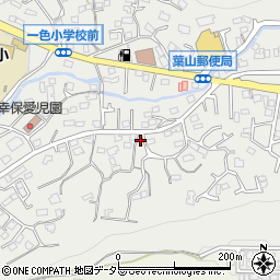 神奈川県三浦郡葉山町一色810周辺の地図