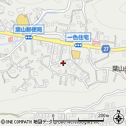 神奈川県三浦郡葉山町一色680-2周辺の地図