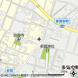 愛知県小牧市多気北町226周辺の地図