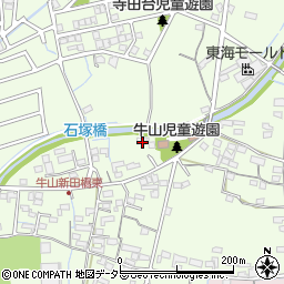 愛知県春日井市牛山町2594周辺の地図