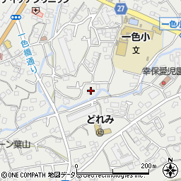 神奈川県三浦郡葉山町一色1125周辺の地図