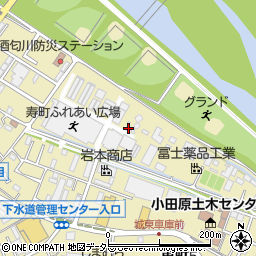 寿町終末処理場周辺の地図