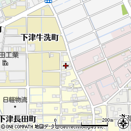 愛知県稲沢市下津片町2周辺の地図