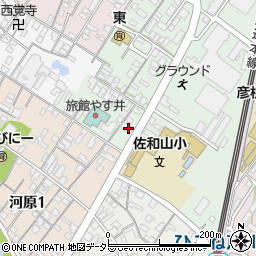 滋賀県彦根市安清町12周辺の地図